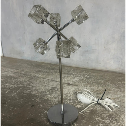 Vintage Ikea Ice Cube Table Lamp