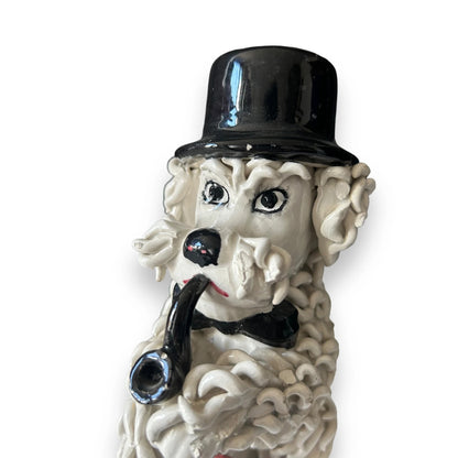 Vintage 1960s Italian Spaghetti Poodle Sculpture