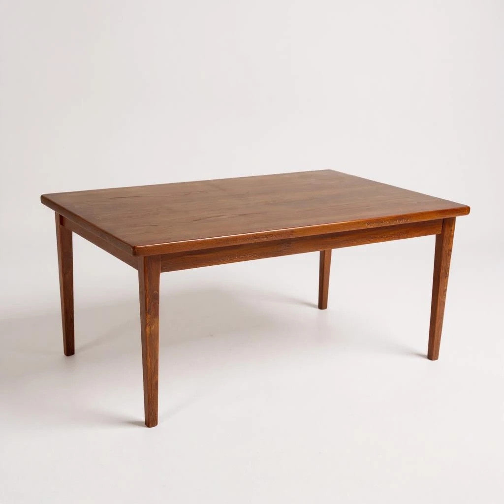 Mid Century Modern HS Møbler Danish Teak Extending Dining Table