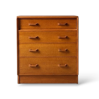 Mid-Century G-Plan Brandon Chest of Drawers – 1950s Blonde Oak