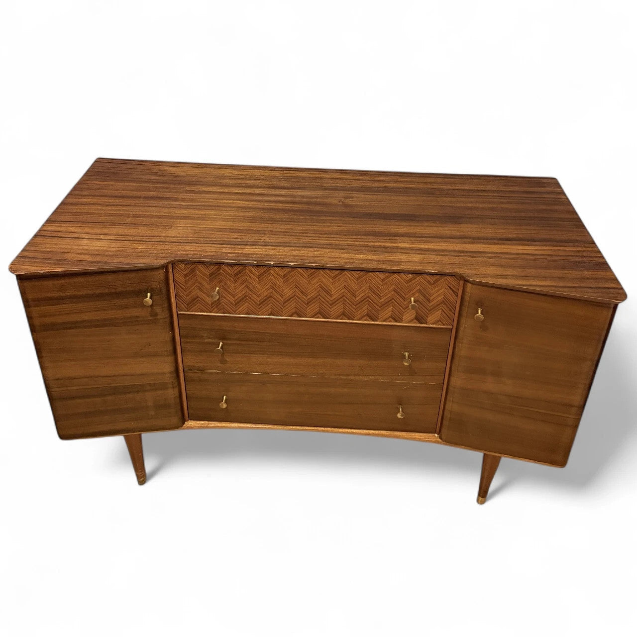 1960s Uniflex Teak Sideboard | British Mid-Century Modern Storage Cabinet