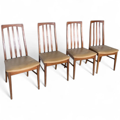 Set of Four William Laurence Dining Chairs | Mid-Century British Design