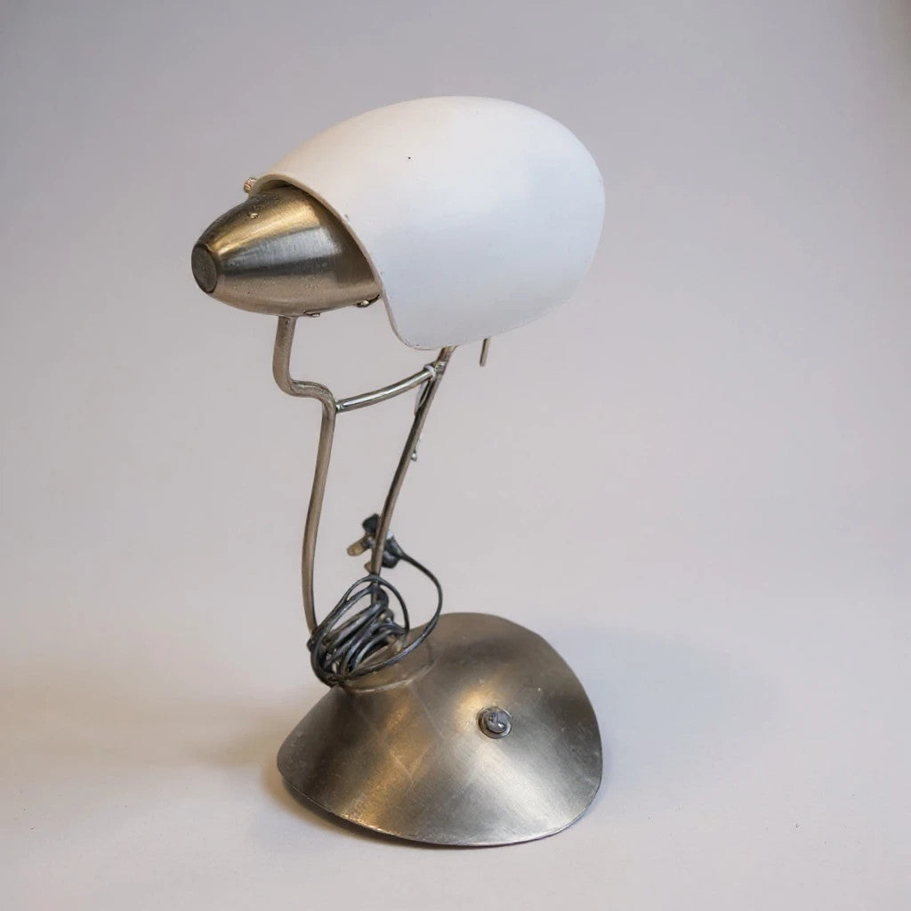 Mid-Century Modern Banker’s Lamp – Walter Monici Style