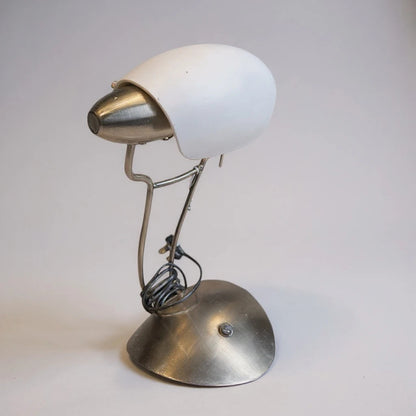 Mid-Century Modern Banker’s Lamp – Walter Monici Style