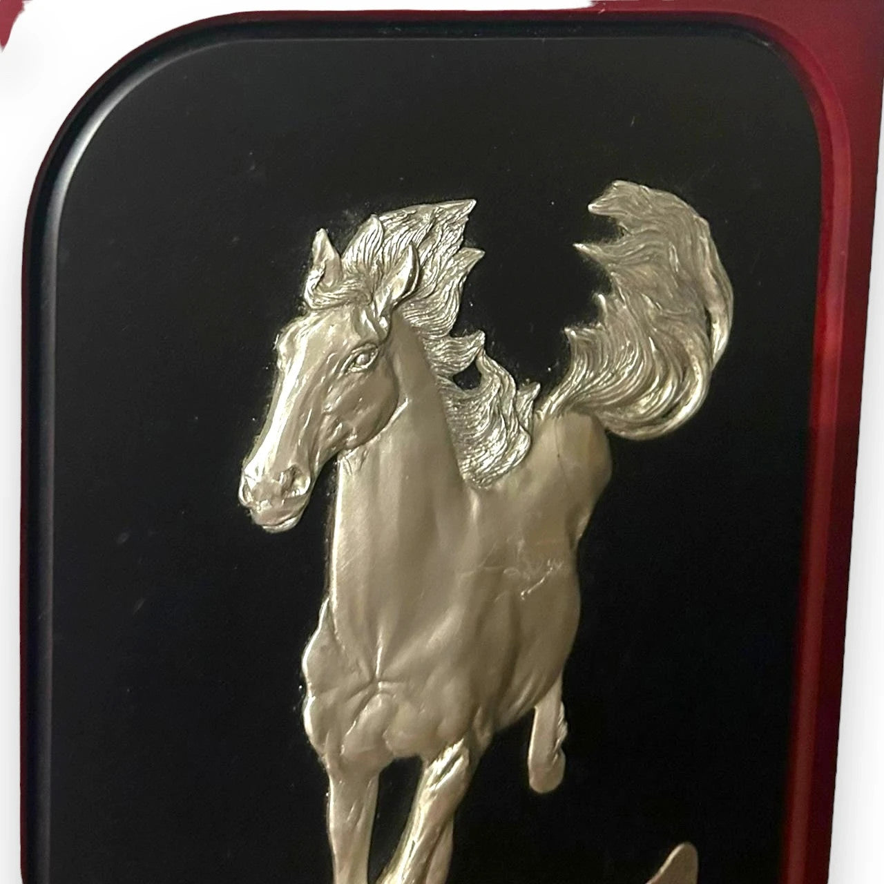 Vintage Japanese Horse Picture Frame