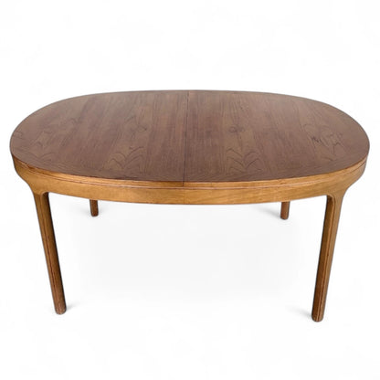 Nathan Extending Dining Table | Mid-Century Modern Oval Table