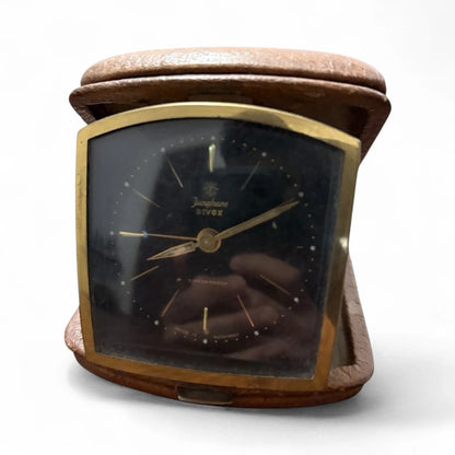 Vintage Junghans Bivox Travel Alarm Clock | 1950s German Folding Clock