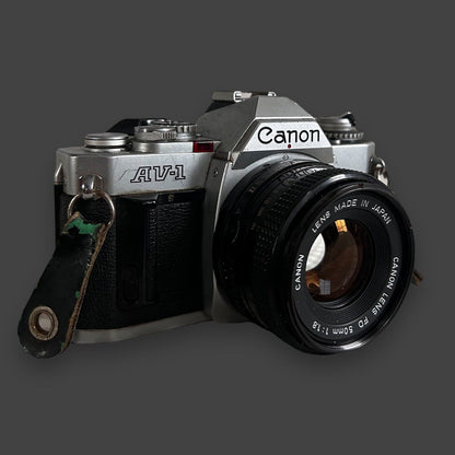 Vintage 1970s Canon AV1 Film Camera