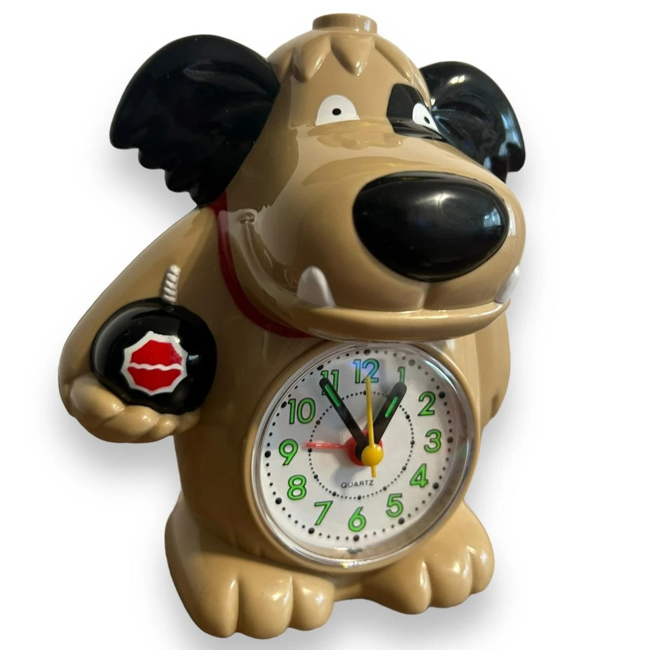 Vintage 1960s Wacky Races Muttley Dog Alarm Clock