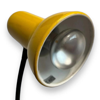 Vintage 70s Yellow Italian Lamp