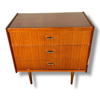 Mid Century Modern Teak Wood Chest of Drawers