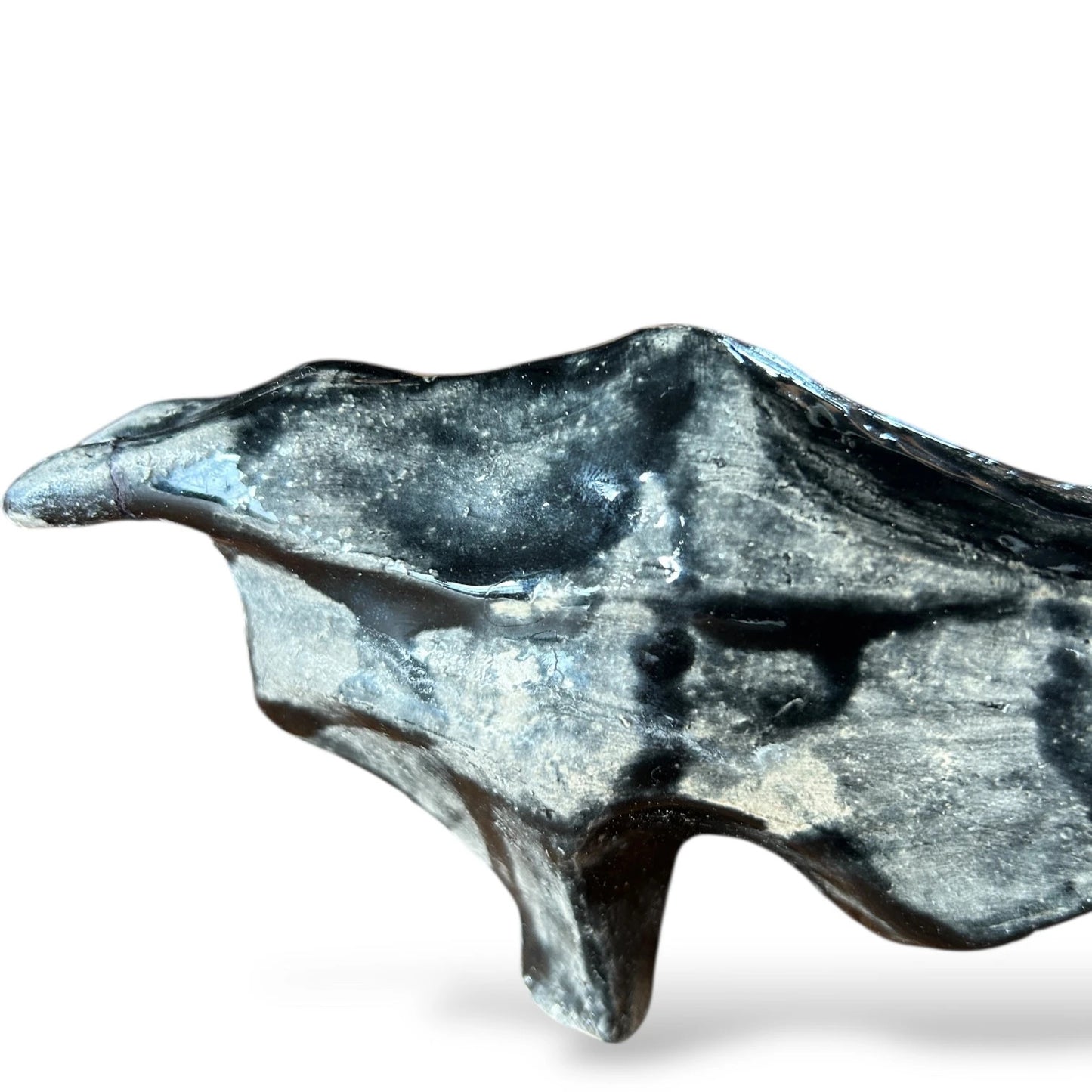 Brutalist Swedish Pottery Bull – Vintage Ceramic Sculpture, Mid Century