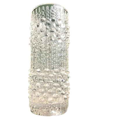 Mid Century Czech Glass Vase Sklo Union