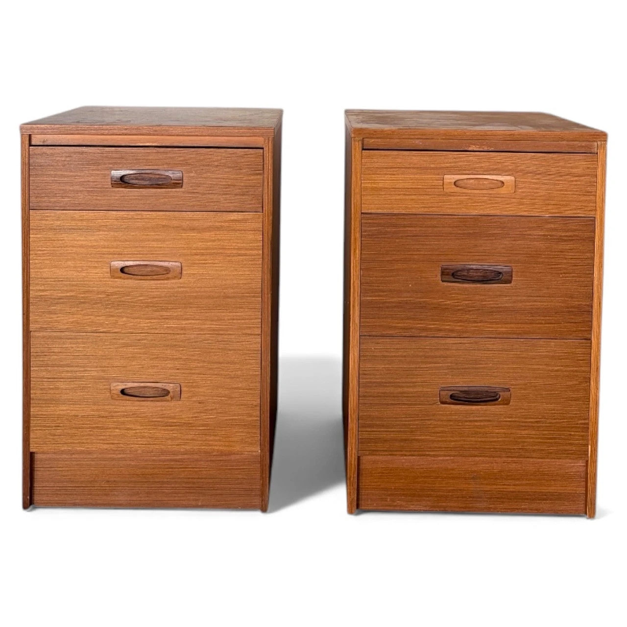 Pair of Teak Bedside Cabinets – Mid-Century Modern Design
