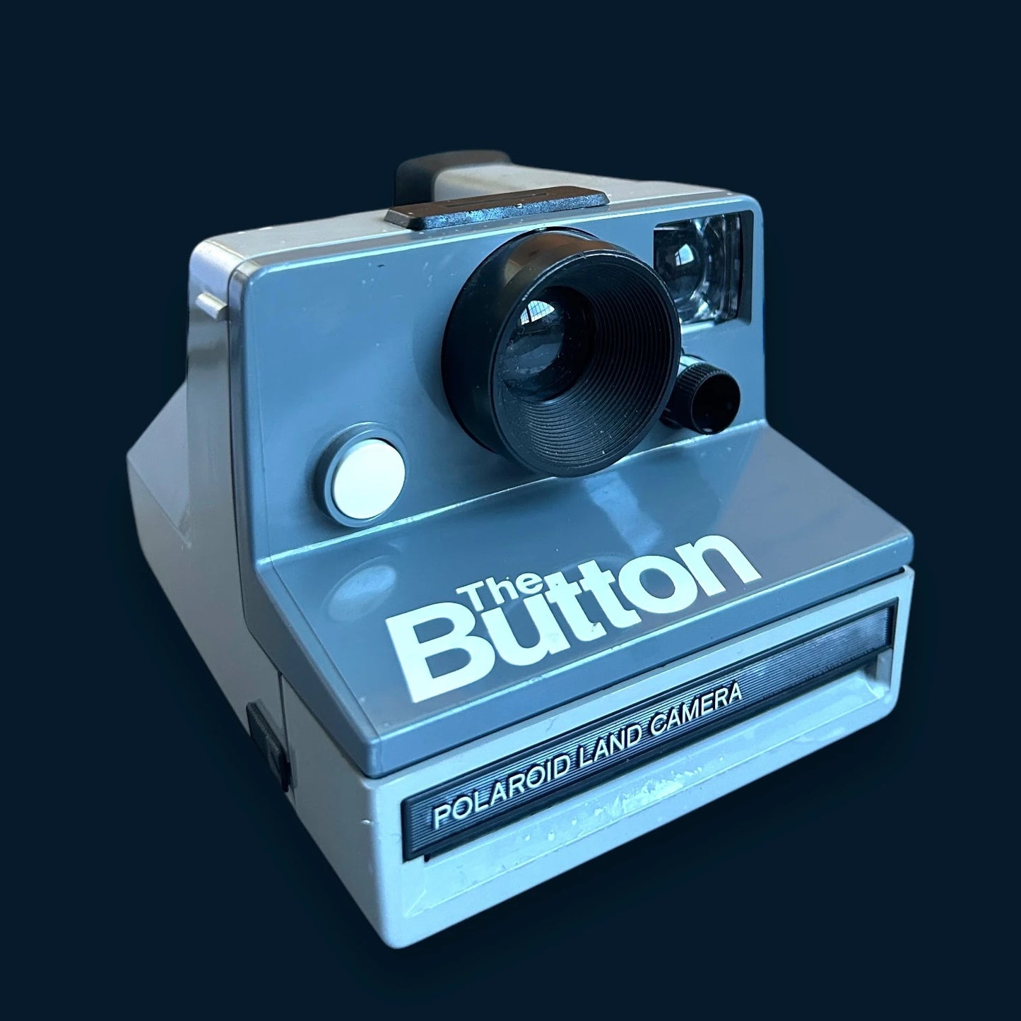 Vintage 80s Polaroid the Button Film Camera
