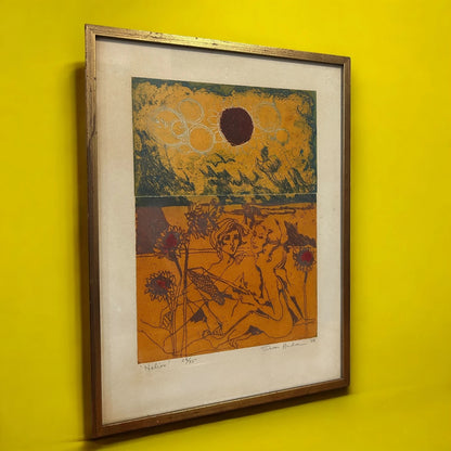 Vintage 1968 Susan Hudson Helios original painting