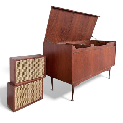 Mid-Century Armstrong Radiogram with Tandberg Speakers – Teak Cabinet by Sparksound Ltd
