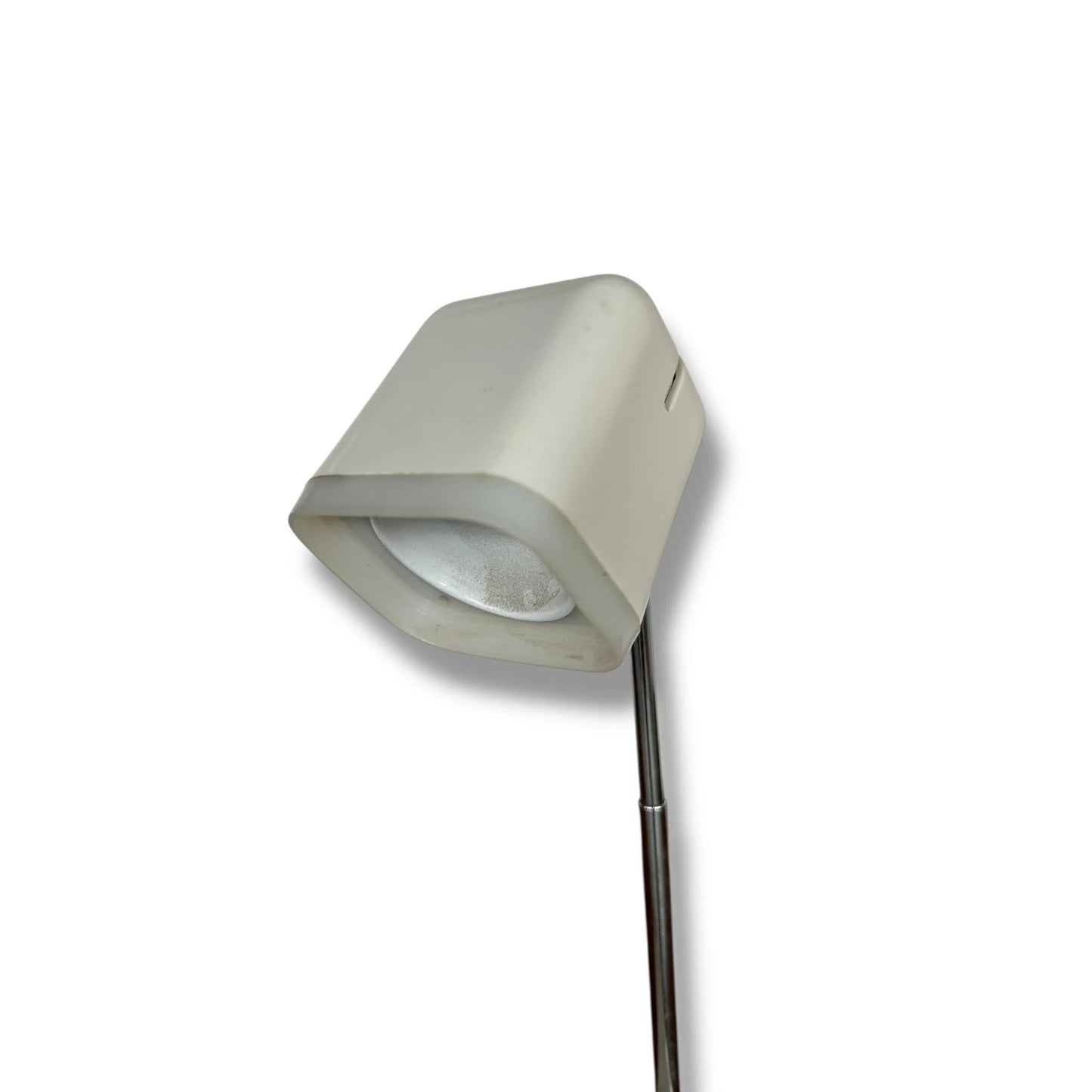 Mid Century Modern Space Age Pifco White Telescopic Table Lamp