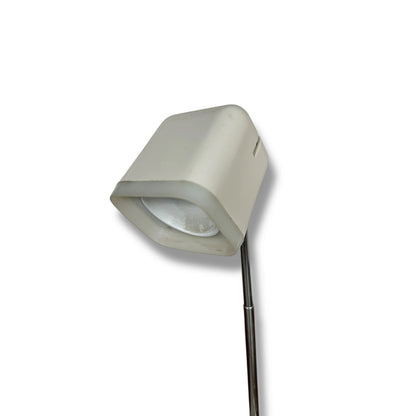 Mid Century Modern Space Age Pifco White Telescopic Table Lamp