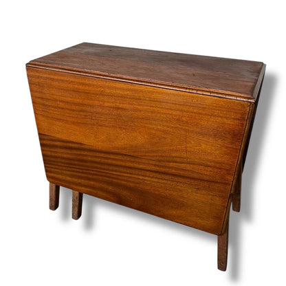 Mid Century Modern Teak Wood Drop Leaf Extending Table