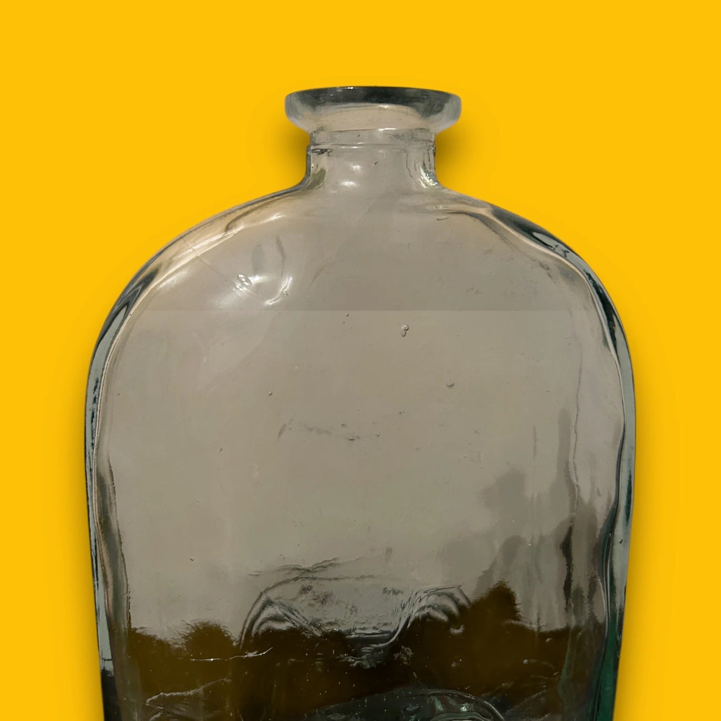 Vintage 1920s Art Nouveau Glass Bottle