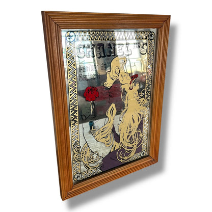 Vintage Chanel No.5 Advertising Mirror – Perfume Art Deco Style Wall Mirror