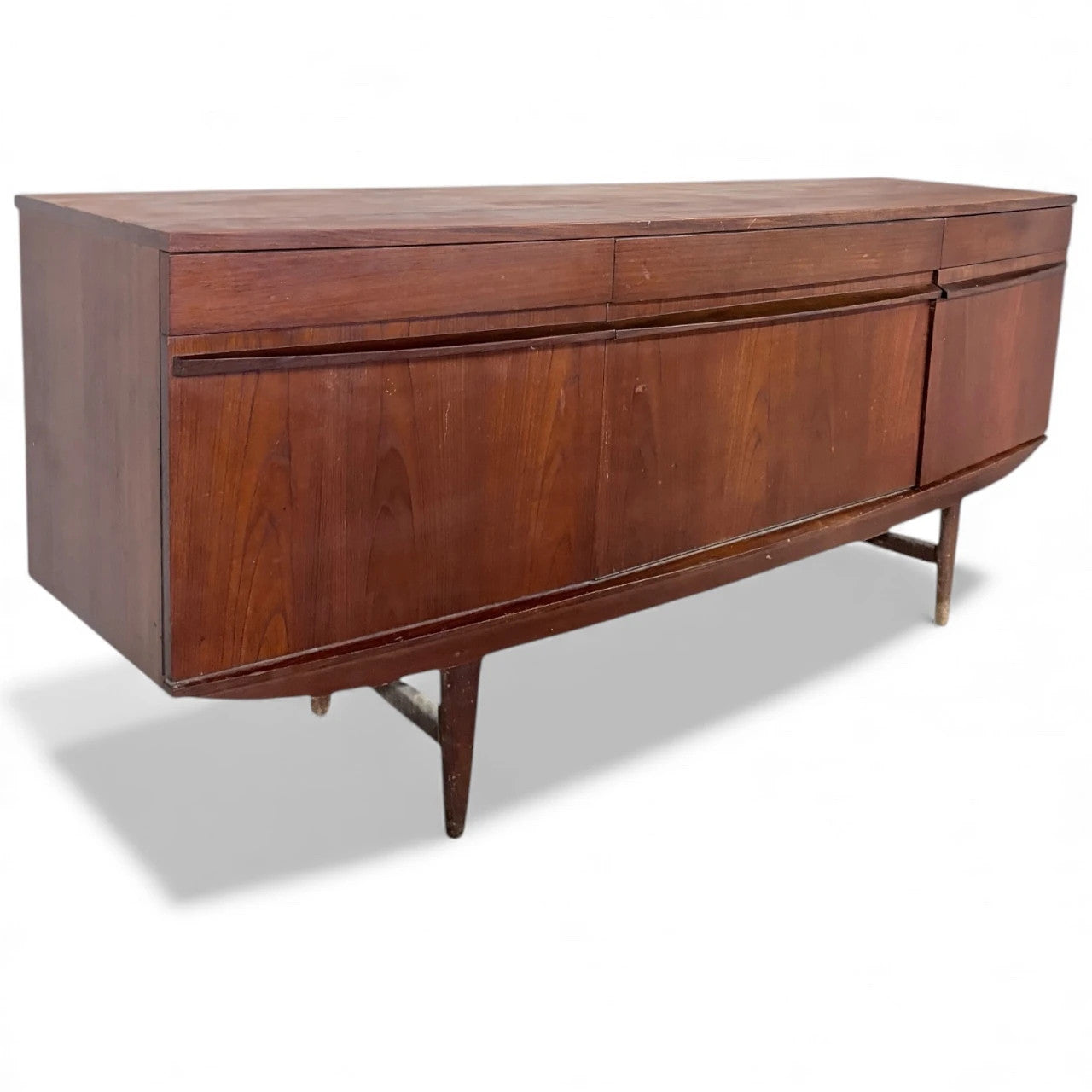 Mid Century Teak Sideboard – 1960s British Design | Elegant Retro Storage Unit