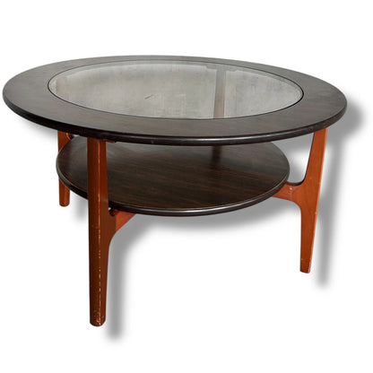 Mid Century Modern Greaves and Thomas Schreiber Rosewood Astro Coffee Table