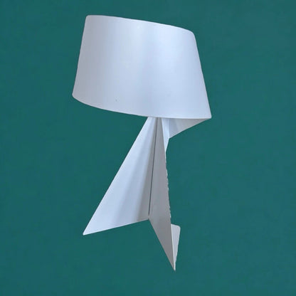 Vintage Habitat Ribbon Lamp | Modern Sculptural Table Lamp