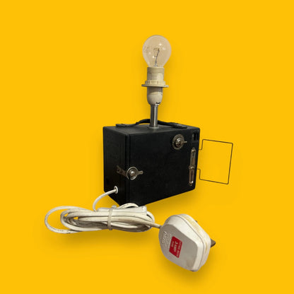 Vintage Kodak Brownie Camera Table Lamp