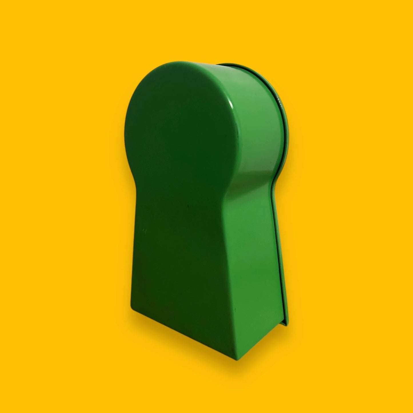 Vintage 90s Ikea Keyhole Green Clock