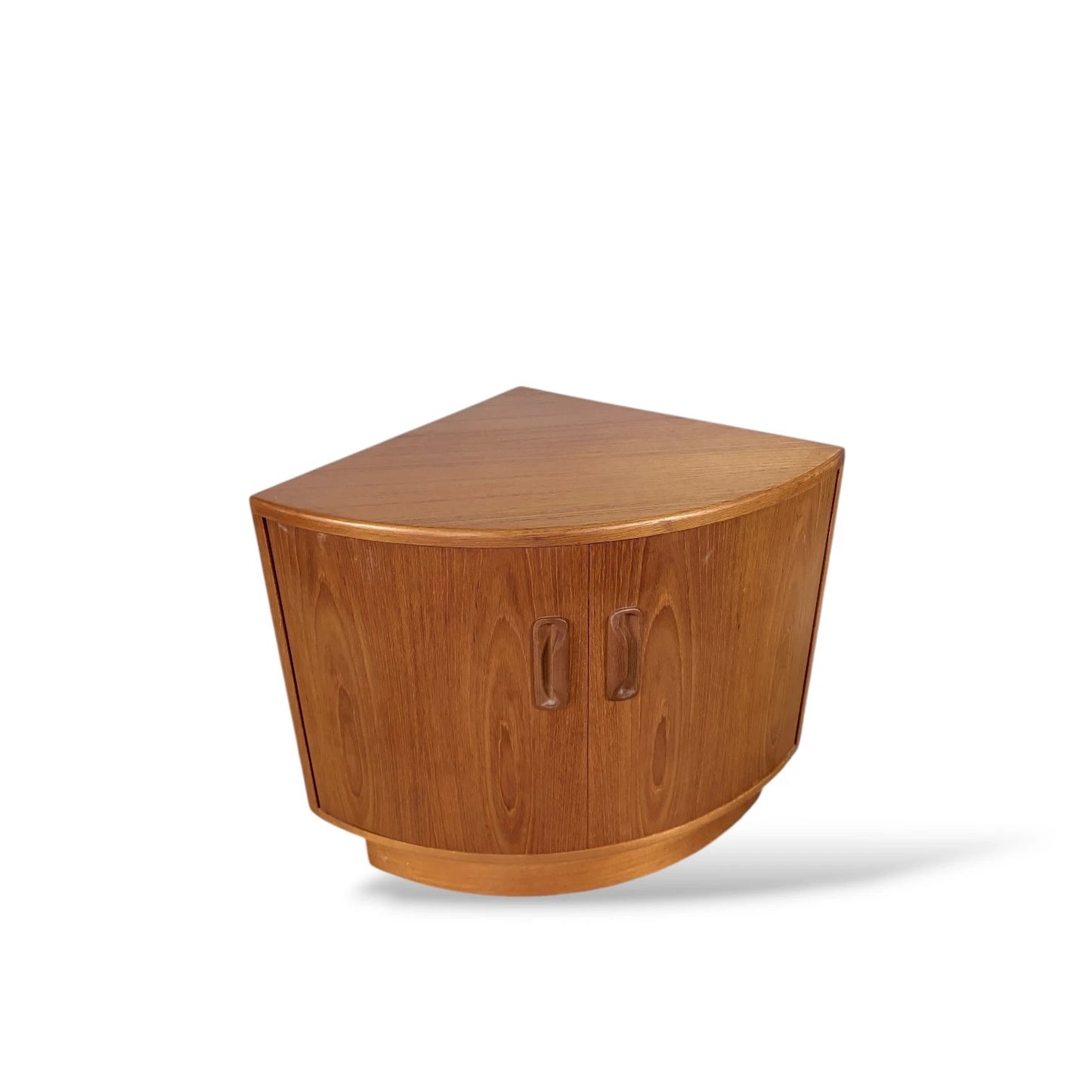 G Plan Teak Corner Bedside Cabinet | Mid-Century Modern Corner Unit