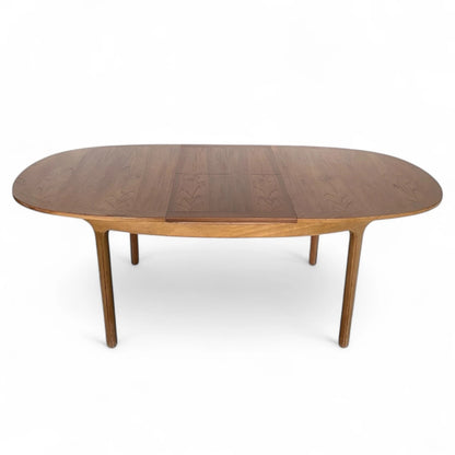 Nathan Extending Dining Table | Mid-Century Modern Oval Table