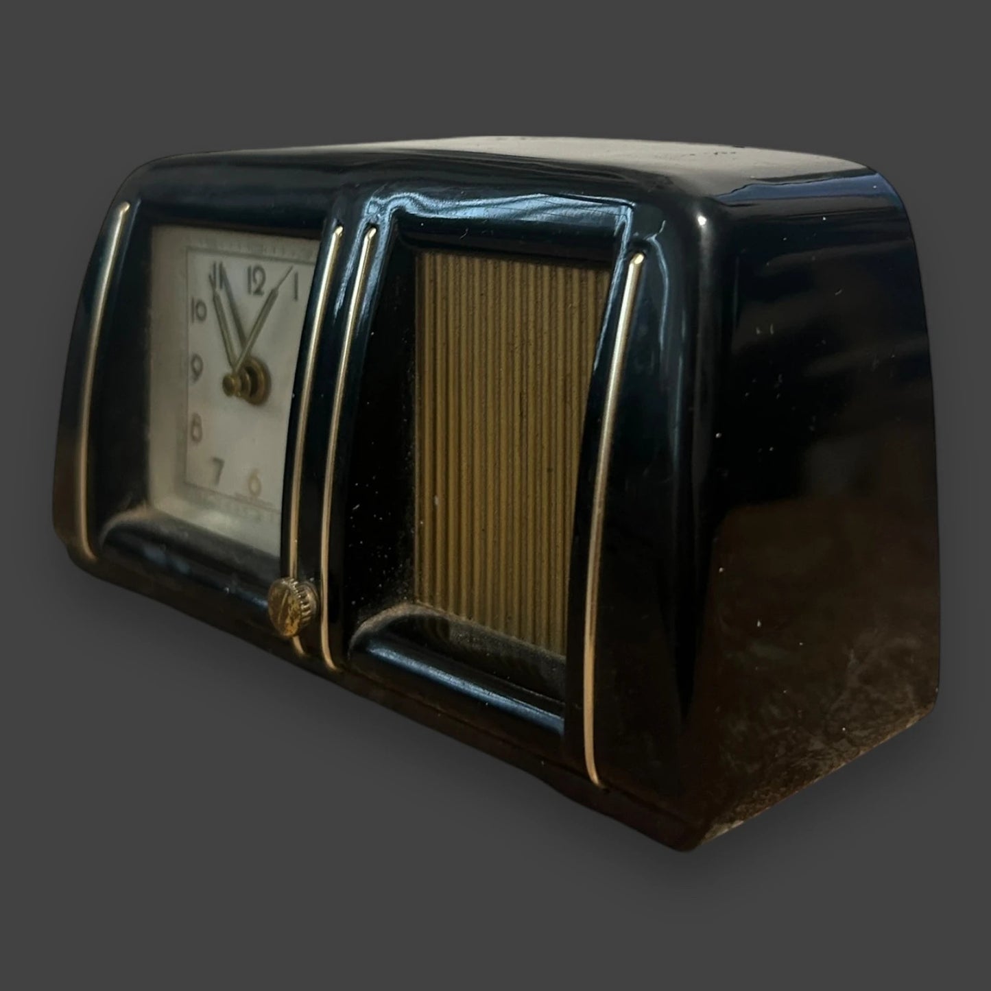 Vintage 1950s German Music Alarm Clock
