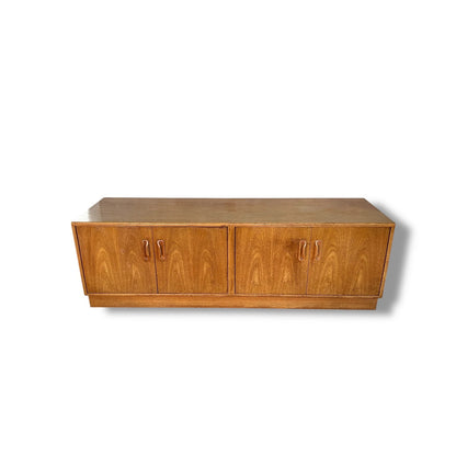 1960s G Plan Teak Low Sideboard – Mid-Century Modern Credenza Storage Unit