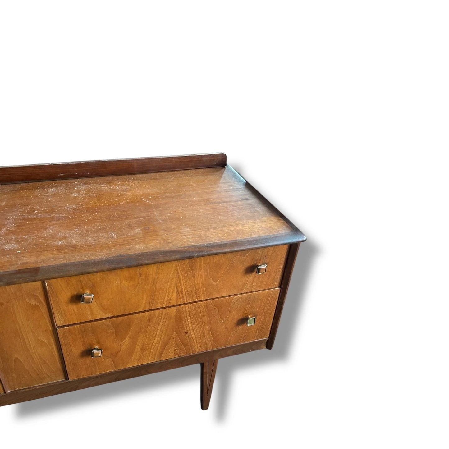 Mid Century Modern Homeworthy Teak Sideboard Cabinet