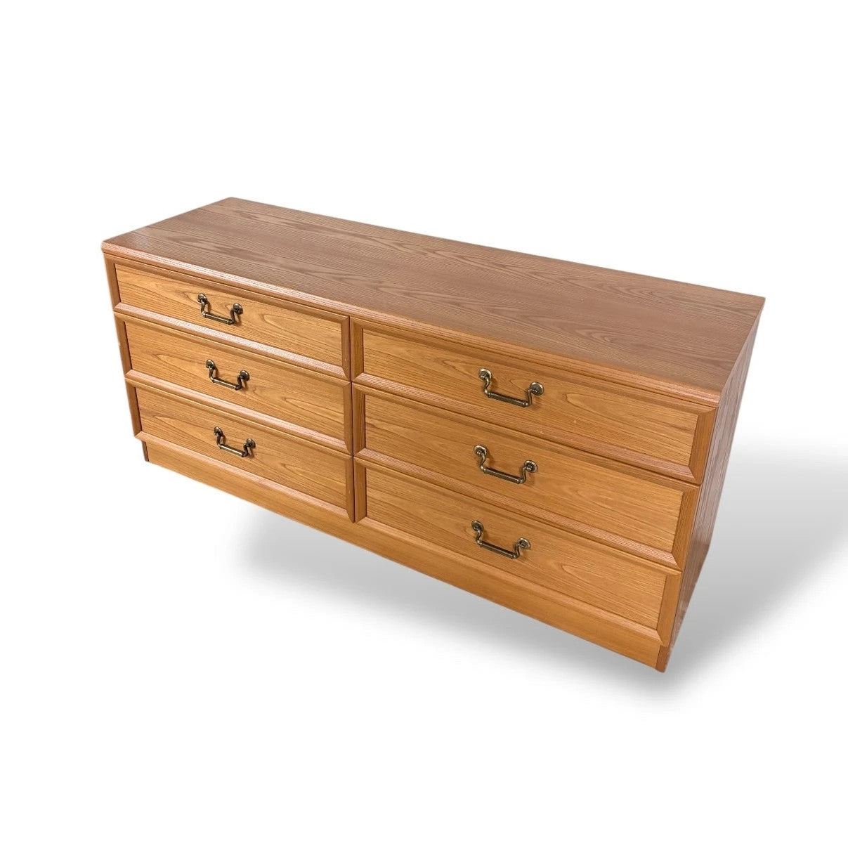 Vintage G Plan Oak Low Chest of Drawers Sideboard Storage Cabinet