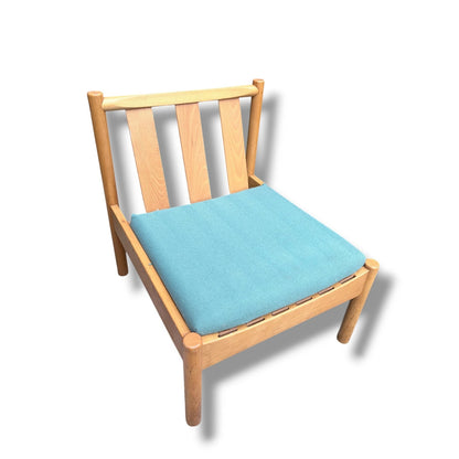 Vintage Ercol Lounge Chair | Mid Century Modern Ash Frame Chair