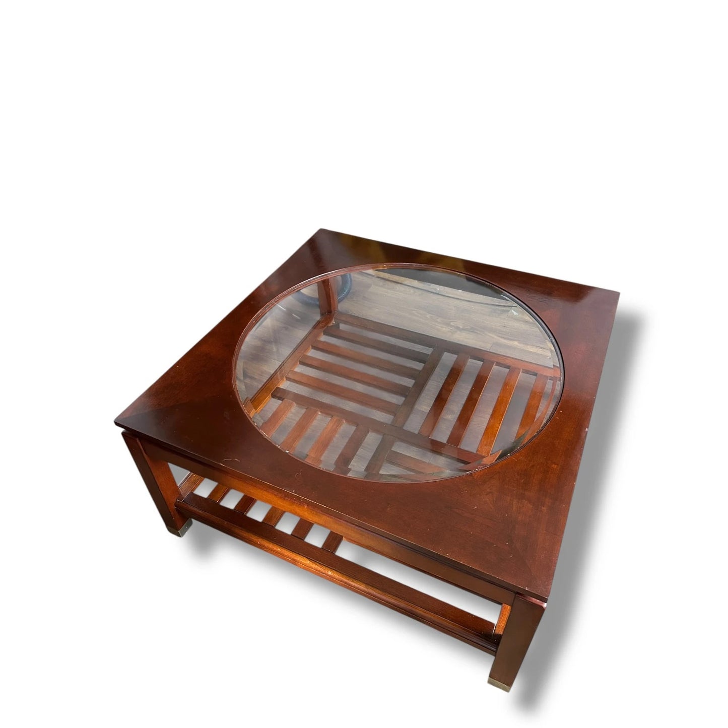 Stickley Metropolitan Cherry Wood Coffee Table