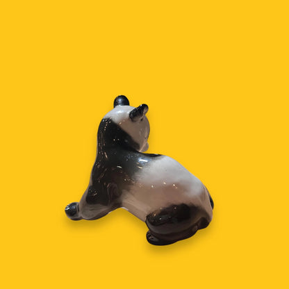 Vintage 90s Ceramic Russian Panda