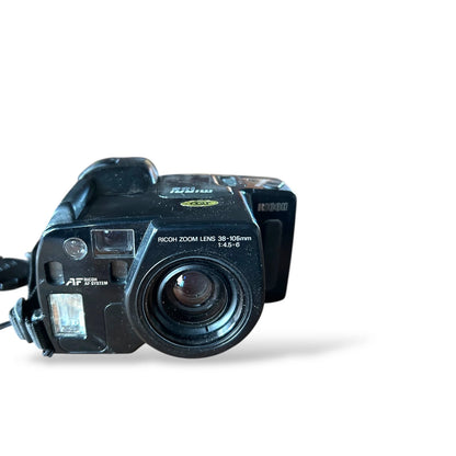 Ricoh AF-50 Zoom 35mm Film Camera – Vintage Point & Shoot Compact
