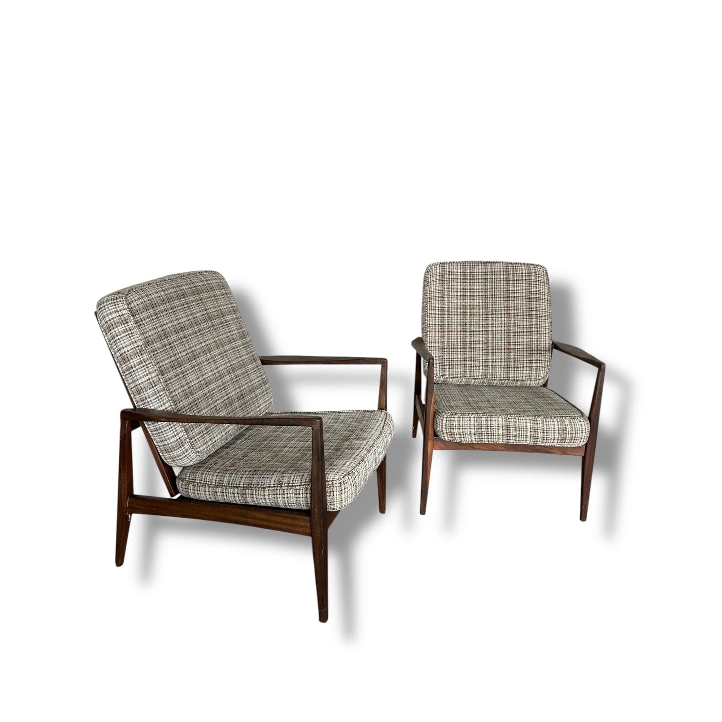 Pair of Mid Century Guy Rogers Chairs | Vintage 1960s British Armchairs