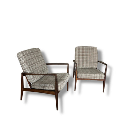 Pair of Mid Century Guy Rogers Chairs | Vintage 1960s British Armchairs