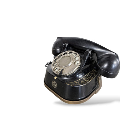 Vintage FTR Bakelite Telephone – Kettle Bell RTT-56 Model