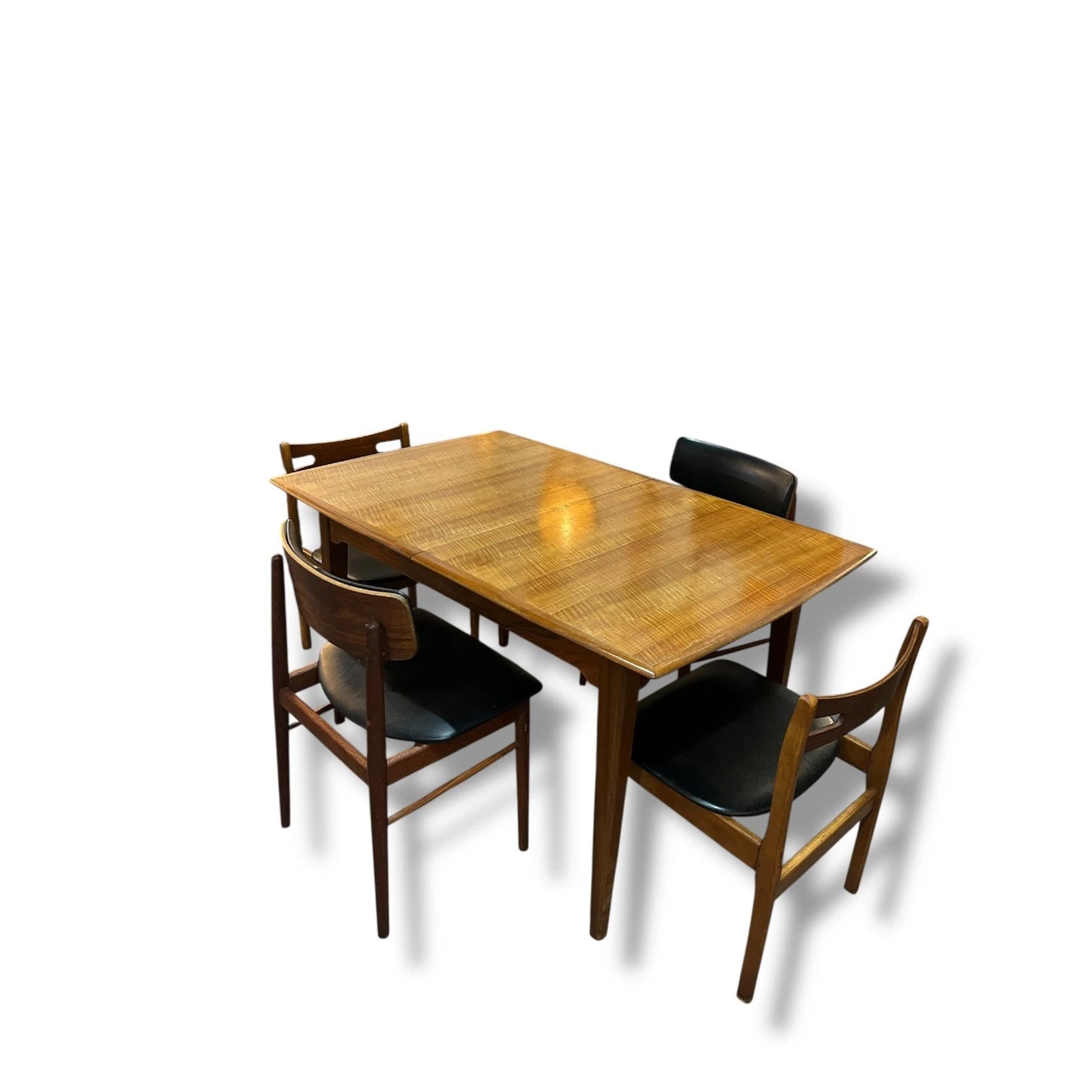 Mid‑Century Alfred Cox Extending Dining Table | 1960s British Design with Hidden Leaf