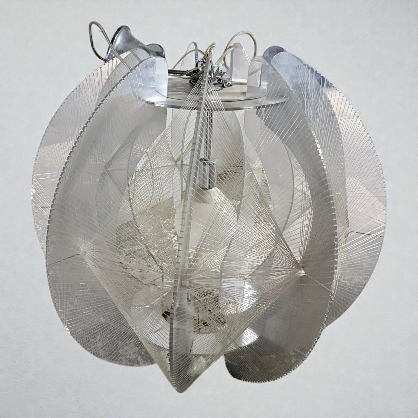 Paul Secon Ceiling Light - Extra Large Sculptural Pendant | Mid Century Lighting