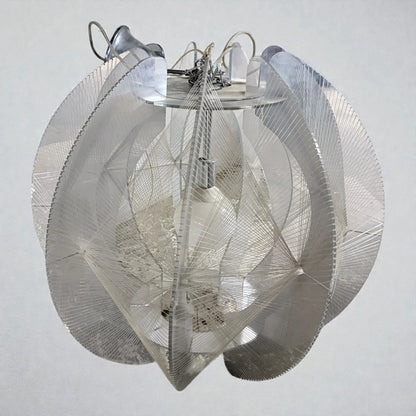 Paul Secon Ceiling Light - Extra Large Sculptural Pendant | Mid Century Lighting