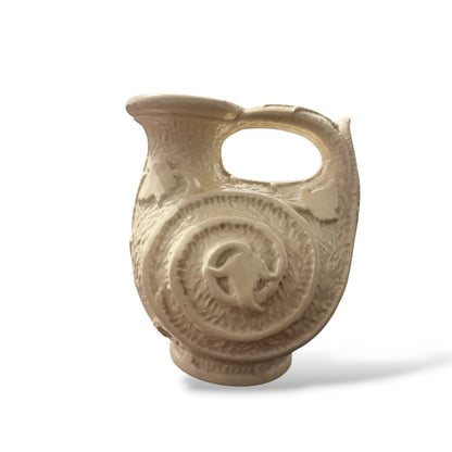 Vintage Burleigh Ware Cream Ceramic Jug | English Pottery Jug | 1930s Art Deco