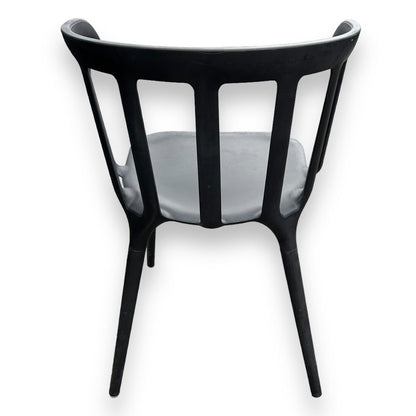Ikea PS 2012 Black Plastic Chair By Marcus Arvonen