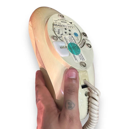 Vintage 80s Antique Style White Genie telephone landline